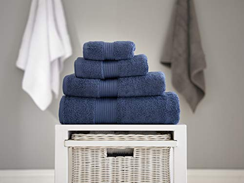 Deyongs 650gsm Spa Hand Towel Pair, Denim, Hand Towel 50 x 90cm 21001212