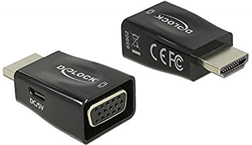 DeLOCK - Adapter HDMI-A male > VGA female screwless - adapter - digital/display/video, 65902