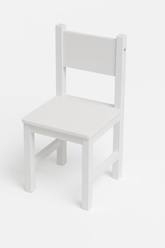 Kinderstuhl lackiert Aus massivem Holz. Abmessungen: 28,5 * 28 * 60 cm.