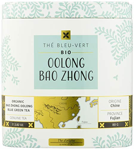 Terre d'Oc Thé d'Origine Bleu Vert Oolong Bio 100 g