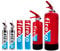 Firexo 6 Piece Restaurant ALL FIRES Extinguisher Pack, 809765348116