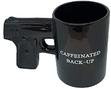 Caliber Gourmet Gun Mug Black