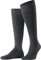FALKE Herren Kniestrümpfe Energizing Cotton M Kh Baumwolle mit Kompression 1 Paar, Grau Anthracite 3110, 43-44