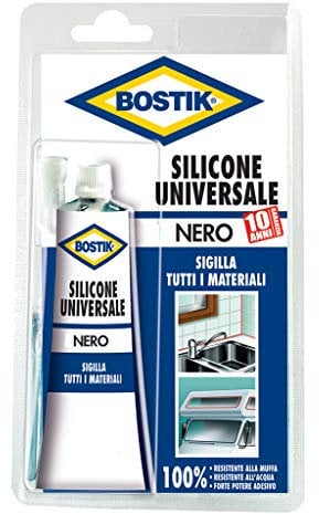 Bostik Silicone Universale nero blister 60ml