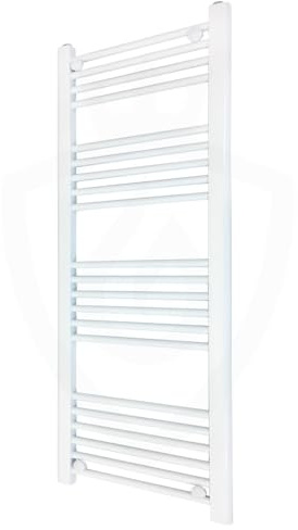 Valve Kings Straight White Ladder Towel Rail Radiators Central Heating Heater - 500 x 1200mm…