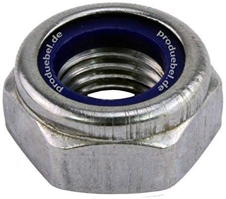 DIN 985 Sechskantmutter, selbstsichernd Edelstahl A4 V4A M 10 * 50 Stück