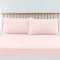 Pizuna Luxuriöser Soft-Satin 2er Pack Kissenbezug 40x80 cm Licht Rosa, 400 Fadenzahl Baumwolle Quadratisch Kissenbezüge, 100% Langstapel Baumwolle Kissenbezug (Licht Rosa,40x80 cm)