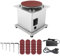 Mini Bench Disc Sander, 6000Rpm Discs Self-Adhesive Benchtop Sanding Grinding Machine, Electric Edge Sharpener, With 20Pcs Sanding Discs, 7 Speed Adjustable, For Polishing Wood, Plastic, Metal