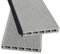 WPC Terrassendielen 22 x 140 mm - Terrassenboden Dielen Komplettset Terrassen-Bausatz mit Unterkonstruktion & Terrassen-Schrauben & Clips - Dielenlänge: 4m, Farbe: Grau | Fläche: 39m²