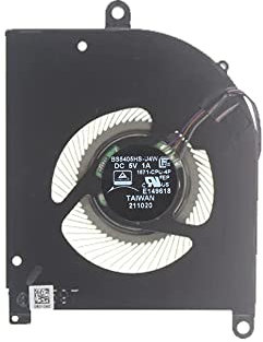 RAKSTORE Ventola di raffreddamento per PC portatile compatibile con MSI Creator Z16 MS-1571, ventola di ricambio silenziosa, BS5405HS-U4W BS4505HS-U5C (CPU Fan)