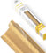 POLI-FLEX® PEARL GLITTER® - Glitzerfolie für Textilien – Flexfolie mit Glitter-Effekt zum Aufbügeln, Plotterfolie für DIY Shirts, Light Gold, 30,5 cm x 61 cm