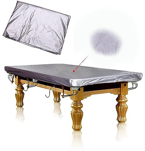 HLGKBY Billardtisch-Staubschutz, robuster und langlebiger Snooker-/Billard-Schutz, 7/8/9/10/12 Fuß Billardtisch-Abdeckung, ausgezeichneter wasserdichter und staubdichter Schutz 10FT