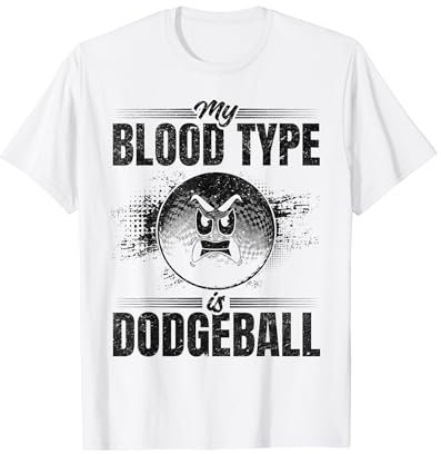 Dodgeball-Spiel - Meine Blutgruppe ist Dodgeball T-Shirt