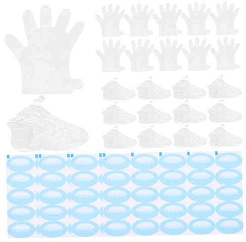 SOESFOUFU 1 Set Feuchtigkeitsspendende Fuß- Und Handhandschuhe Fußhandschuhe Handschuhe Fuß Hand Weich Bequem Für Die Fuß- Und Handpflege