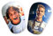 Airlite Player Serie – Mini-Schienbeinschoner für Kinder & Erwachsene mit individuellen Fotos. Inkl. Geschenkbeutel. Größe: M 10x6cm / S 8,3x5,5cm.