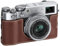 VOVMOEYA X100VI Case,PU Leather Camera Half Case Compatible with Fujifilm X100VI Digital Camera - Brown