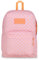 JanSport Superbreak Plus Backpack - Work, Travel, or Laptop Bookbag with Water Bottle Pocket, Hyped Hearts Pink, One Size, Superbreak Backpack - Durable, Lightweight Premium Backpack