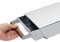 Normcore Espresso Knock Box Drawer, Espresso Knocker Drawer, 304 Stainless Steel With Walnut Wood Hand, For Home, Office, Restaurant and Coffee Shop, Mirror Finish, Size: M