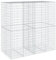 vidaXL Panier gabion avec couvercle 200x100x200 cm fer galvanisé, mur en gabion, mur de soutènement en gabion, clôture en gabion, gabion, cage gabion