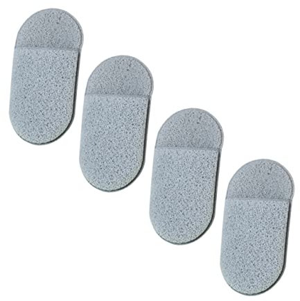 Mikinona 4stücke Makeup Entferner Pads Sanfte Gesichtsreinigung Exfolierende Waschschwämme Für Make-up Entfernung Und Hautpflege Für Reisen Und Tägliche Anwendung