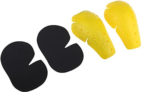 CHDWEY Tutore per Ginocchio Durable Eva Motorcycle Motocross Knee Protection Pads Detachable Hip & Knee Protection Pad Motorbike Body Protective Gear