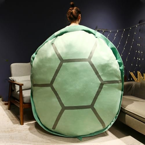 Wearable Turtle Pillow 59 Zoll Schildkröte Plüsch Kissen Tragbare Riesen Schildkröte Kissen Abnehmbare große Puppe Tier Kostüm Spielzeug