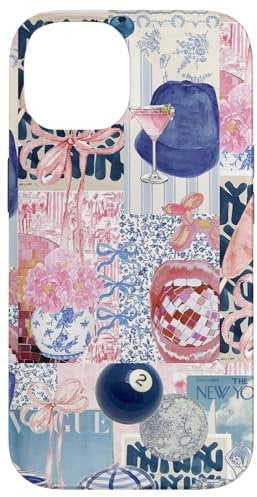 iPhone 14 Aesthetic Summer European Coquette Collage Scrapbook Preppy Case