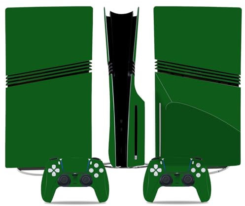 Antigraffio Per PS5 Pro Skin Disc Edition & Per PS5 Pro Skin Digital Edition Console Controller Vinyl Cover Skins Wraps Scratch Resistant Compatible 03113 Senza Schiuma(Digital Edition)