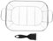 1 Set Inossidabile Vassoio Multi per Barbecue Capacità per Carne e Verdure Utensile per Facile