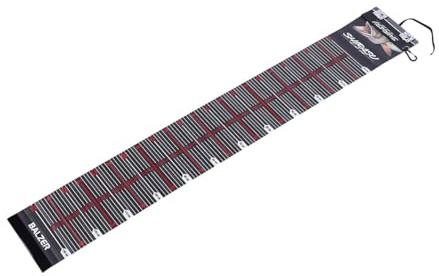 Balzer Shirasu Maßband 130cm schwarz mit Karabiner - Maßband, Messlatte, Messmatte