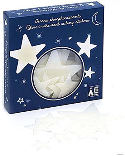 DJECO - LuftballonsDJECOStickers phosphoreszierende Sterne, mehrfarbig (12)