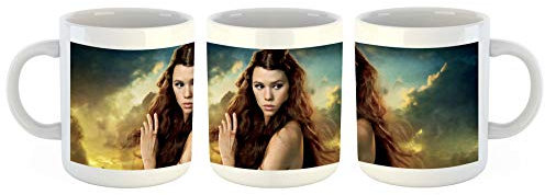 Unified Distribution Syrena Fluch der Karibik - Tasse mit Motiv Bedruckt, 300ml C-Henkel. Tolles Geschenk für Büro, Küche, Geburtstag, Ihre Neue Lieblingstasse zum Frühstück