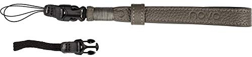 Novo Versa Genuine Leather Camera Wrist Strap - Olive Green