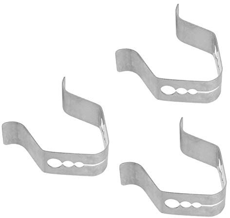 3PCS Barbecue Probe Clip 3-Loch Barbecue Thermometer Probe Befestigungsclip Halter Küche BBQ Ofen Grill Zubehör Edelstahl