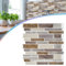 HENGMEI Fliesenaufkleber Küche Tile Stickers 3D Selbstklebende Fliesen Klebefolie Wandaufkleber für Bathroom Deckenplatten Kitchen, 20 Blätter, Type C