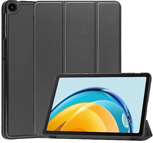 Kepuch Custer Funda para Huawei Matepad SE 10.4 2022,Slim Smart Cover Fundas Carcasa Case Protectora de PU-Cuero para Huawei Matepad SE 10.4 2022 - Negro