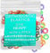 Neon Non-Latex 100 counts Intraoral Elastic Bands Orthodontic Elastics Dental Rubber Bands Made in US Heavy 3/16'', Neon