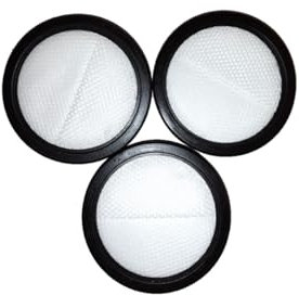 3 X Premium replacement filters for Vytronix NIBC22 cordless vacuum cleaner, HEPA Filter, 98 mm outside diameter, 90 mm inside diameter. U.K. based seller and stock. Pack of 3