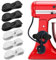 Organizzatore di Cavi da Cucina,6 Pezzi Avvolgicavo Autoadesivo Portacavi Adesivo Per Elettrodomestici Da Cucina(Nero,Bianco) Organizer-Clip