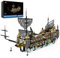 JMBricklayer Pirates Ship Model Building Blocks Kits 40112, Silent Mary Large Black Pearl Ship Construction Model Toy, MOC Navigation Collections Enthusiasts for Adult Kids 14+ (4147 Pieces)