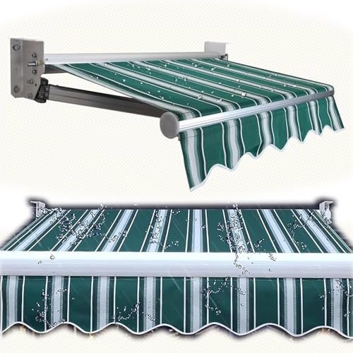 HCZION Toldo De Repuesto De Jardín Recambio, Tela Impermeable para Toldo De Sombrilla, Tela Retráctil para Toldo De Patio, Lona De Repuesto Retráctil Exterior(Size:7x3/22.9x9.8ft)