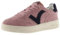 victoria Sneaker Seul Crosta di Pelle & Pezzi A Contrasto & Lacci Abbinati 1257127 per Donna Rosa 40