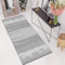 XUEDNGM Teppich Waschbar Läufer rutschfest 45 x 130 cm Kurzflor, Weich, rutschfest Waschbar, Langlebig Flurteppich - Küchenläufer Kitchen Runner Teppiche für Flur, Küche, Zwei