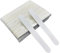 LZZYFPX 100 Pezzi Lima for Unghie Bianca 100/180 80/80 120/120 Lima for Unghie Lima for Unghie Strumento for Manicure(80 80)
