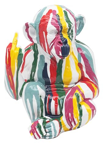 Lesser & Pavey Dripart Monkey 22cm Home Decor Figurines & Ornaments For Home & Office | Decorative Accessories Statues For Indoor & Outdoor | Lovely Gifts for Women & Men