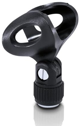 ADAM HALL D903 - Universal Mikrofonhalter/Mikrofonklemme Flexibel, von 23-30 mm Durchmesser