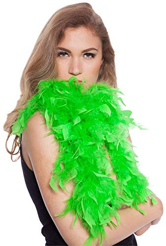 Federboa Boa Neon grün 180cm