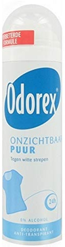 6er Pack - Odorex Women Deospray - Invisible Pure - Anti transpirant, 0% Alkohol - 150 ml