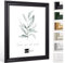 Bilderrahmen Vintage Retro Barockrahmen Athen 21x29,7cm (DIN A4) Schwarz (matt)