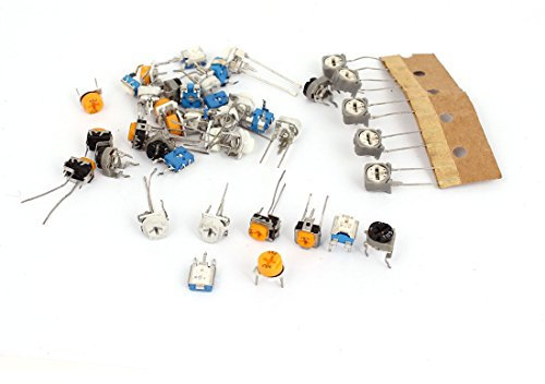Aexit 40 Stücke 1K 10K 20K 50K 500 Ohm Potentiometer Einstellbare Widerstände Rheostate (62f4a9a06a0bb6679babd42e844bcd63)
